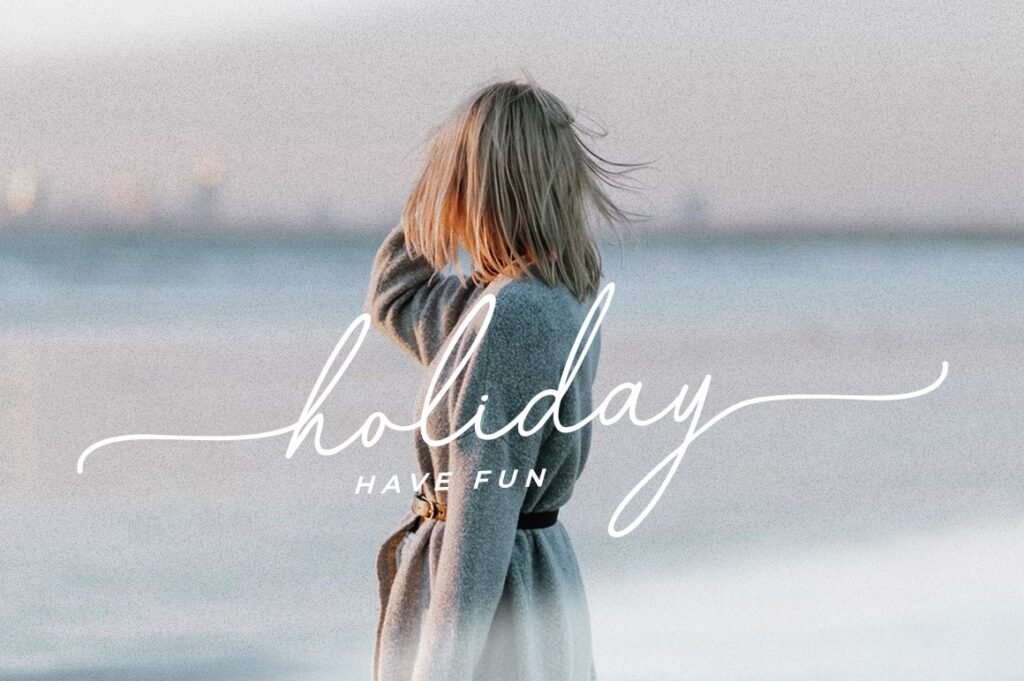 Koutella - a modern script 