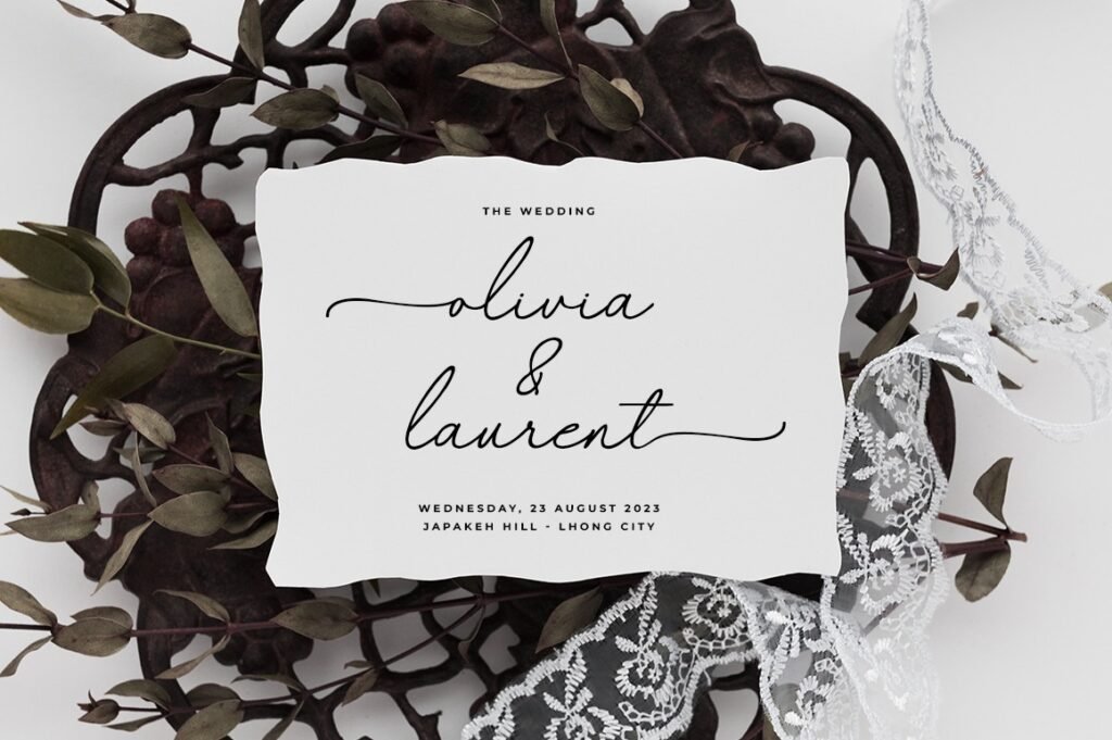 Koutella - a modern script 