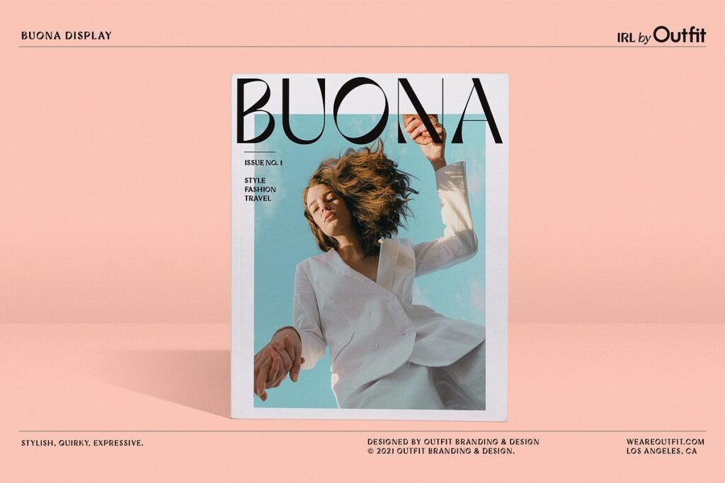 Buona Display Font