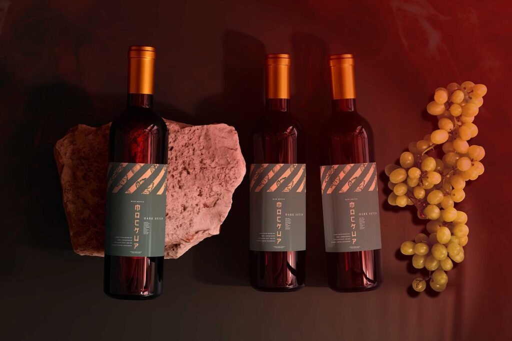 Wine Branding Mockup 1