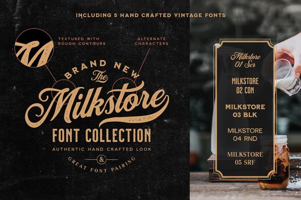Milkstore Font Collection 2