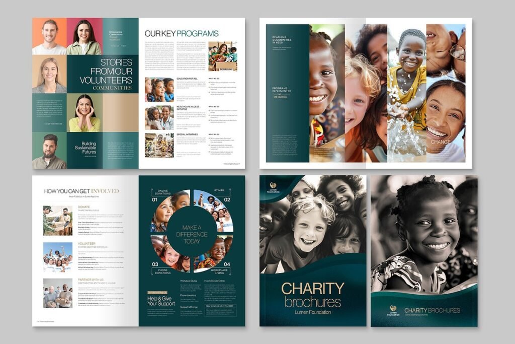 Charity Brochure Template 3