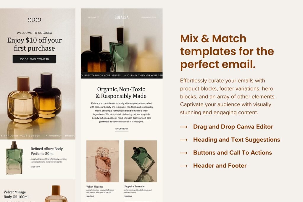 Canva Email Template Flow Designs 1