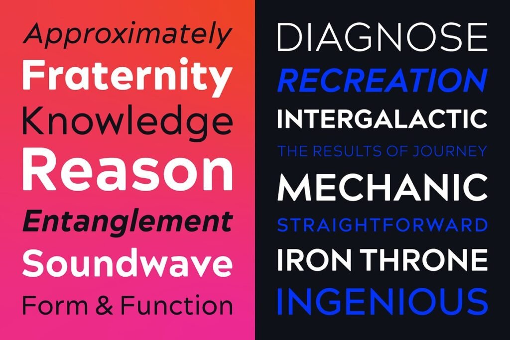 A Versatile Font for Your Designs