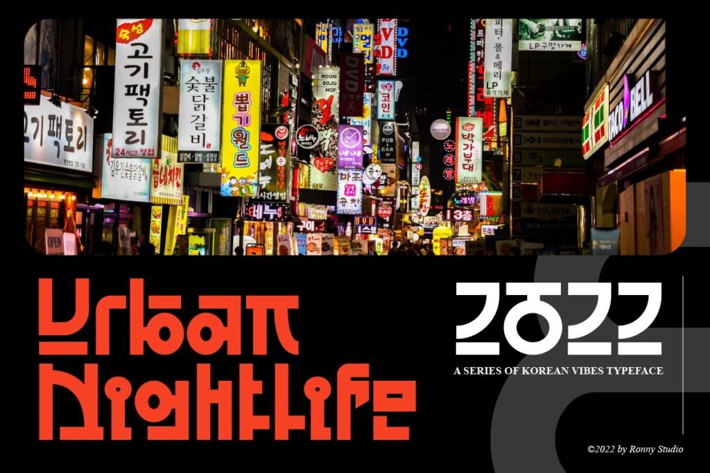 Kpop Vibes Korean Font 2