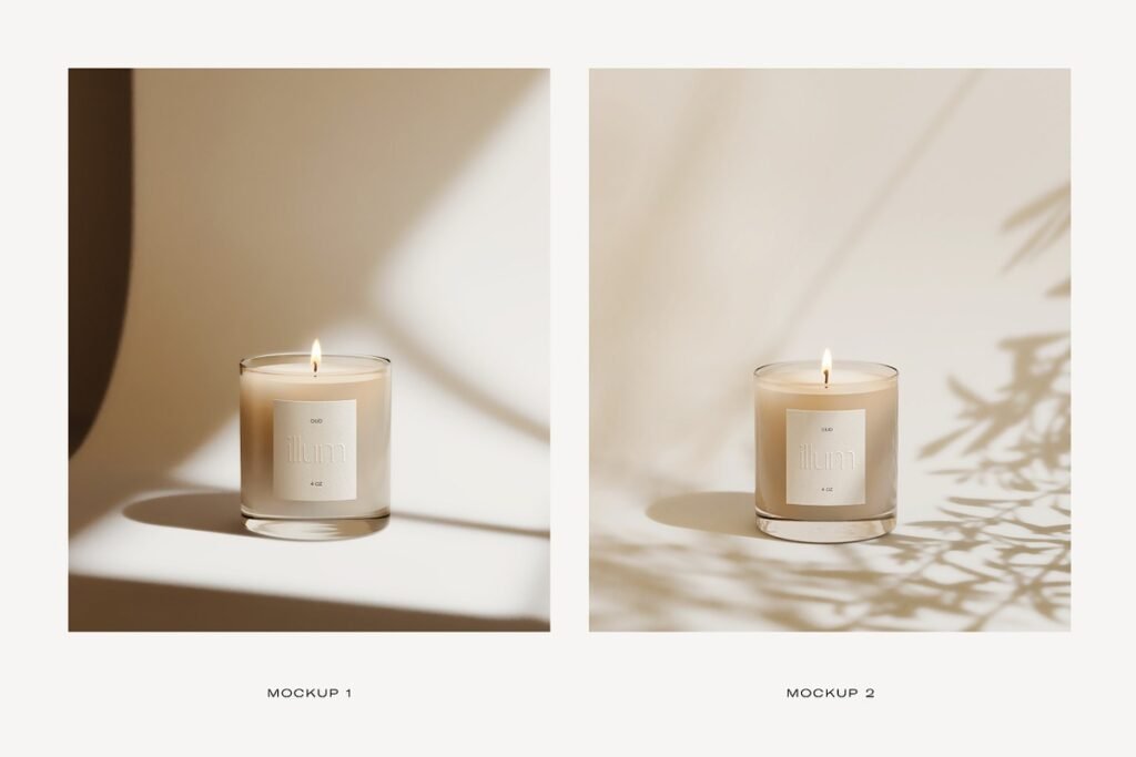 Candle Mockups Images 1