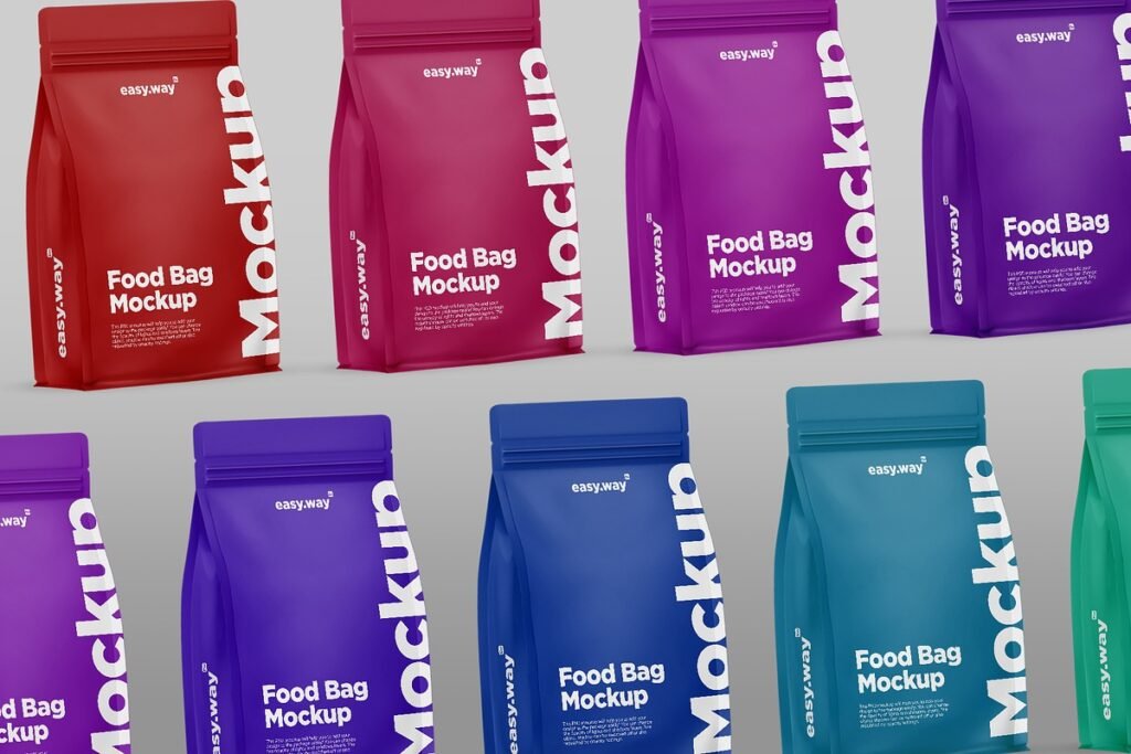 Coffee Bag PSD Mockups 2