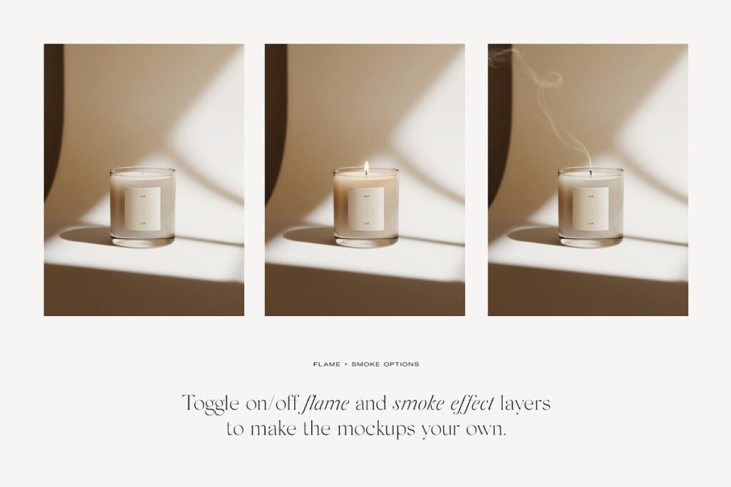 Candle Mockups Images 3
