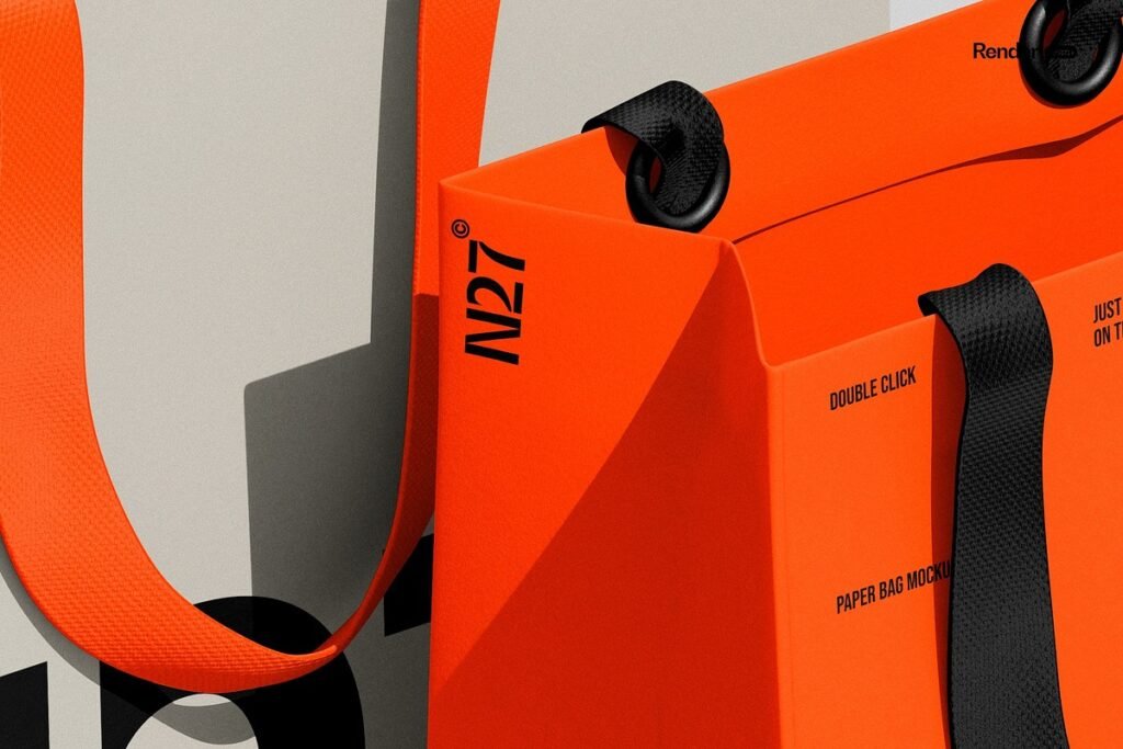 Paper Bag Mockup Images 3