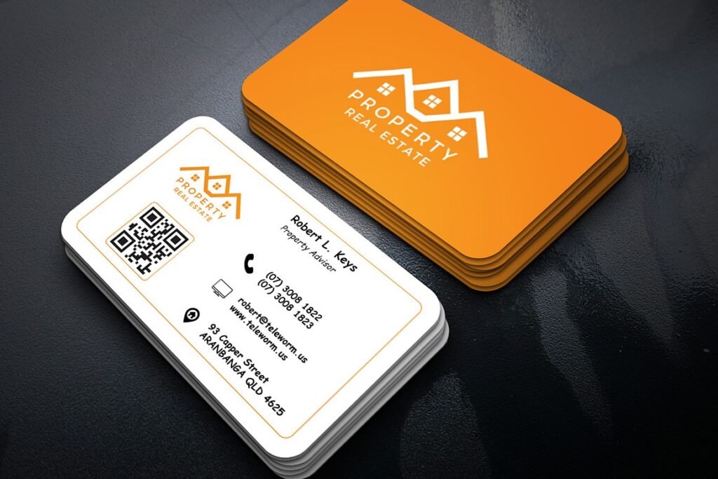 Customize a Sleek Business Card Design 