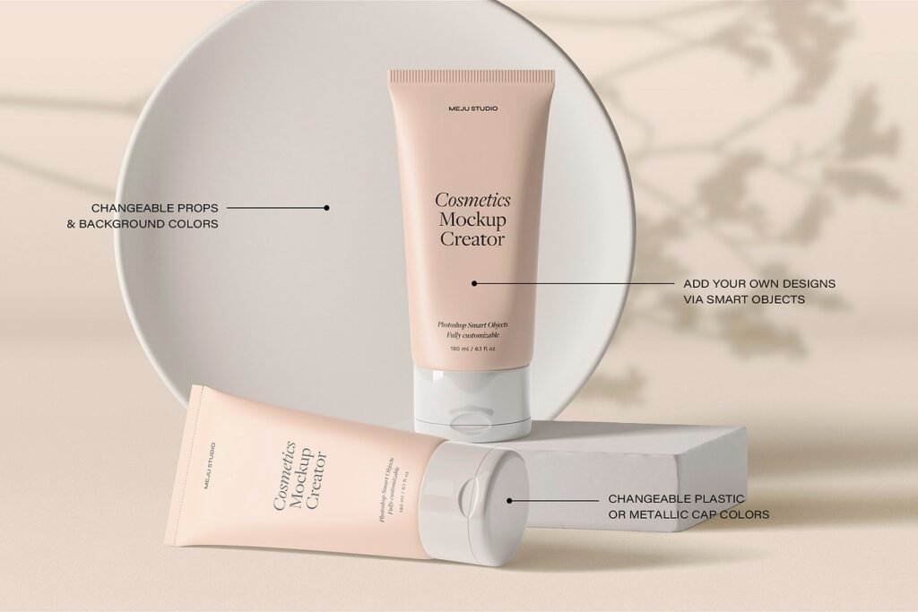 Cosmetic Mockup Scene Creator 2