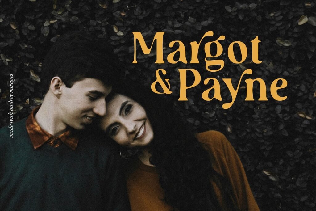 Audrey Mirages Organic Serif Typeface