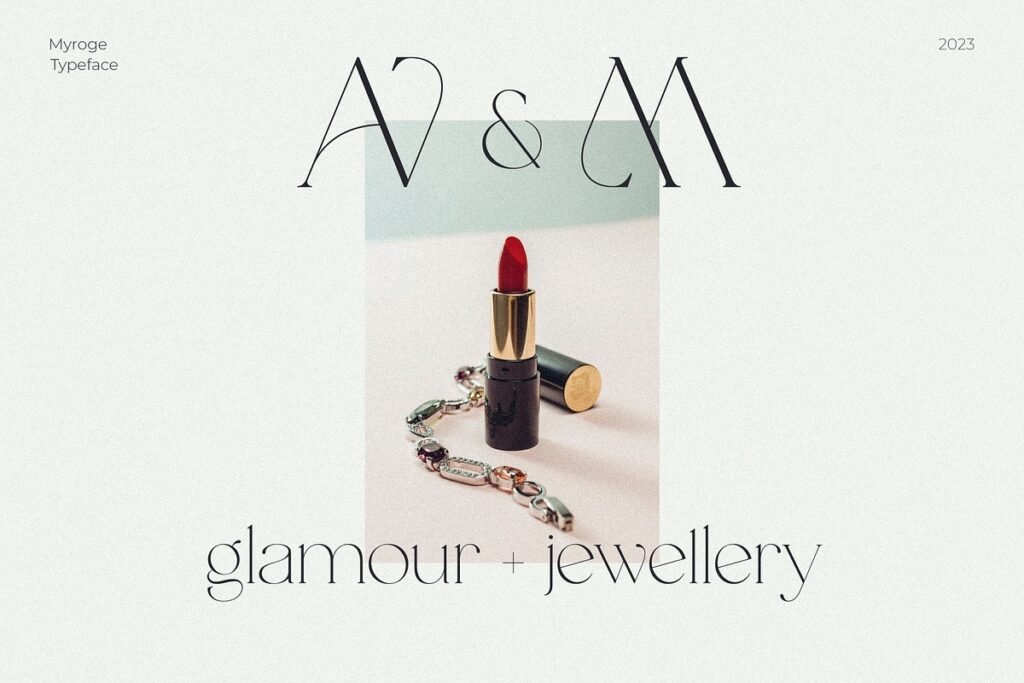 Myroge - Stylish & Elegant Font 3