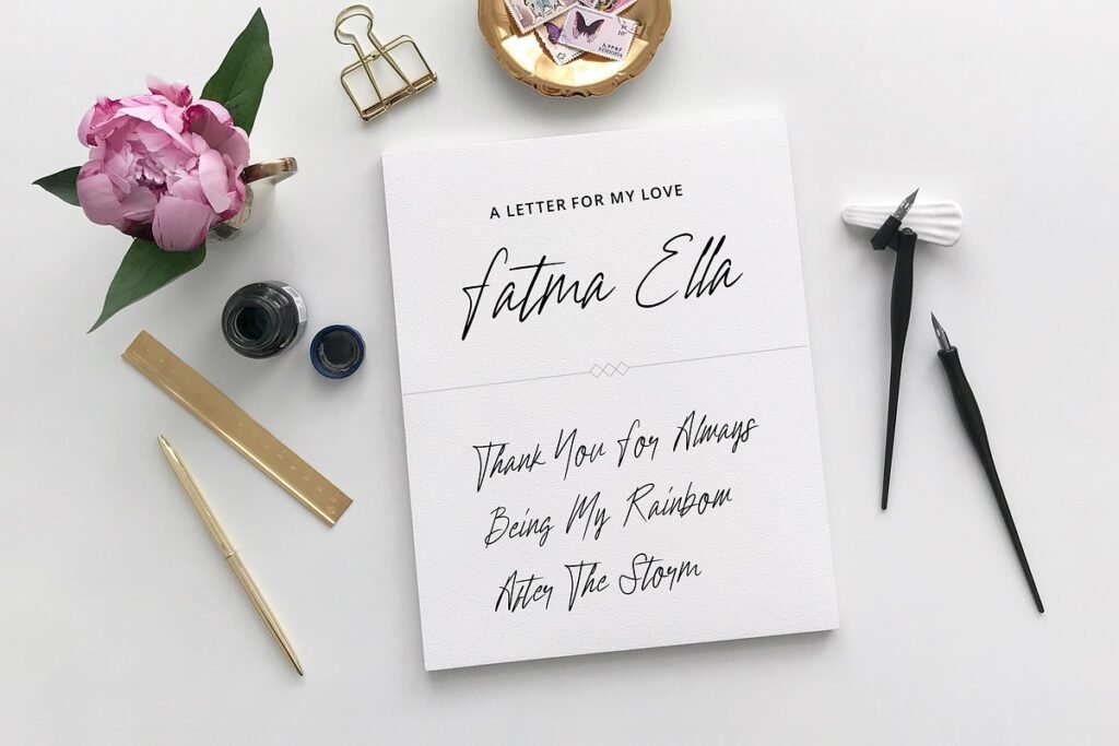  Holly Signature Script Font 1