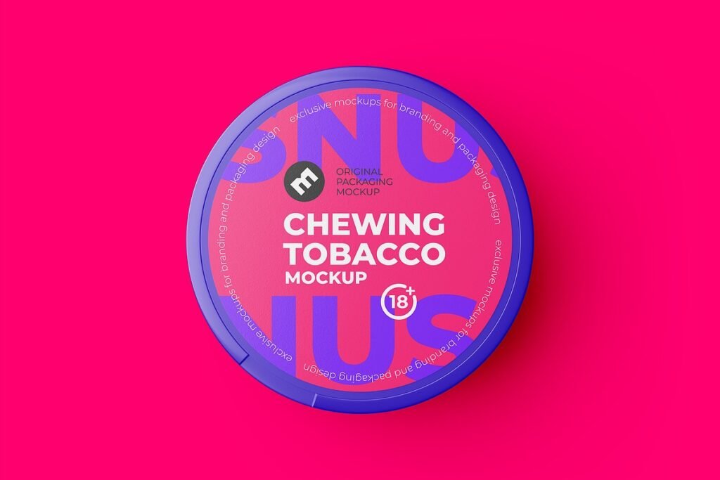 Snus Chewing Tobacco Mockup 2