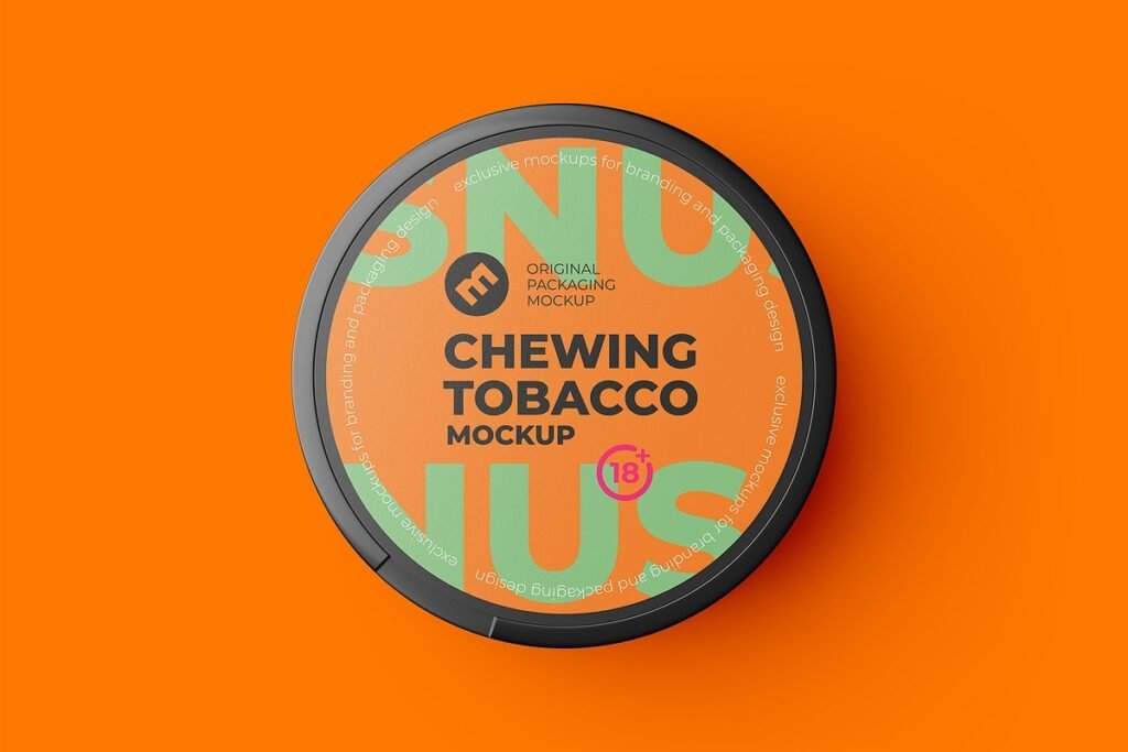 Snus Chewing Tobacco Mockup 3