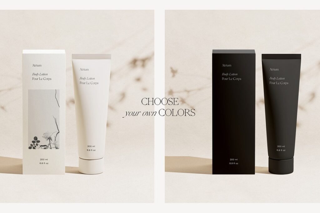 Cosmetic Packaging Scene Creator