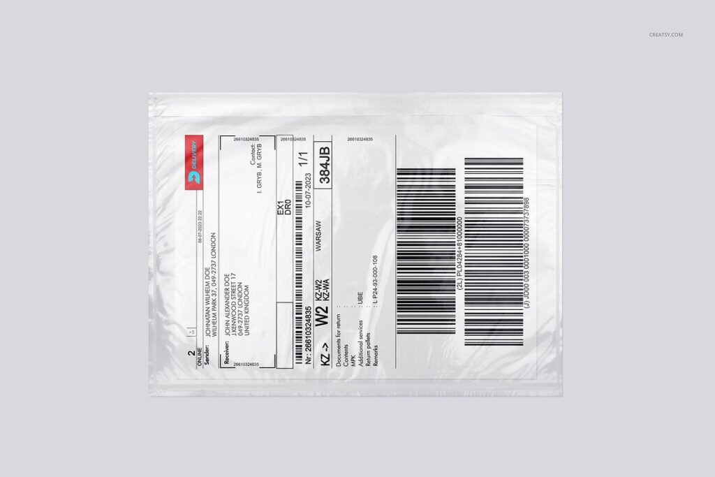 Versatile Poly Mailer Mockup Set for Packaging Needs