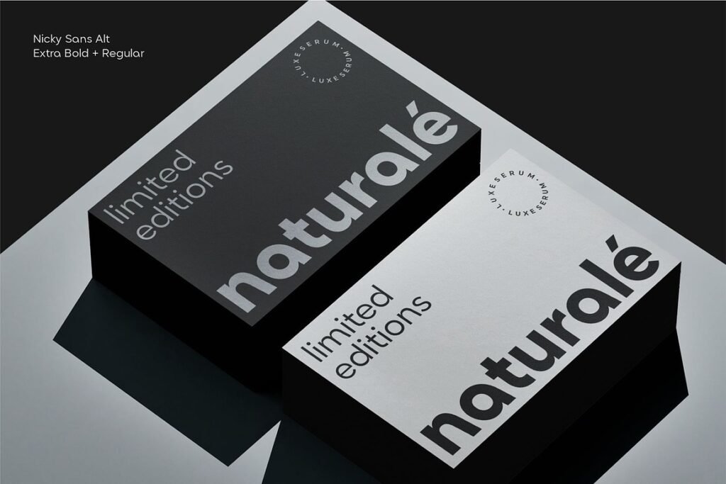 A Comprehensive Typeface Collection