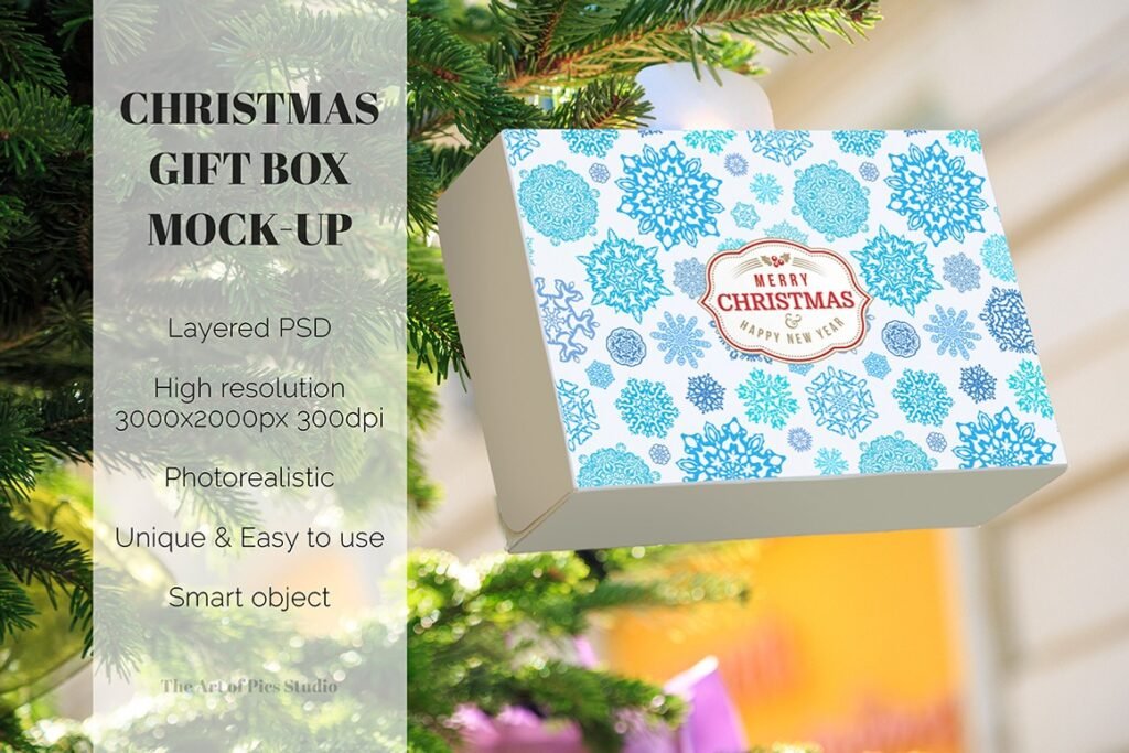 Best Gift Box Mockup 2