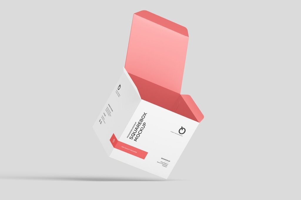 Square Box Mockup Elevate Your Branding
