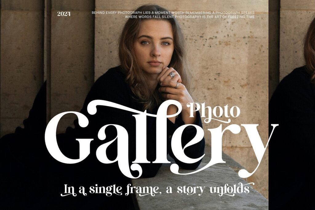 Belgin Elegant Ligature Timeless Typographic Style