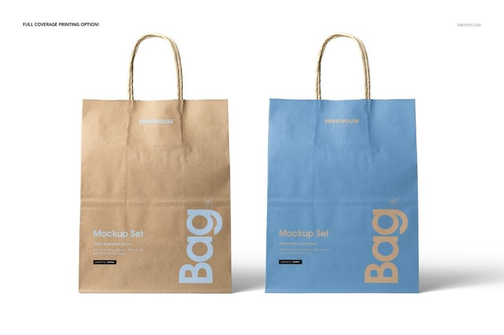 Natural Kraft Shopping Bag 