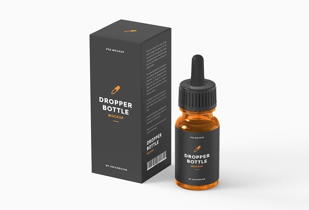  Dropper Bottle Mockup Showcase Your Products Beautifully
