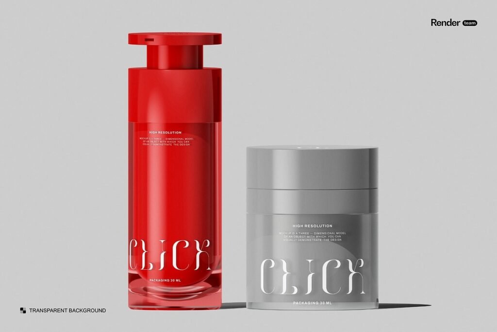 Cosmetic Mockup Set Images 3