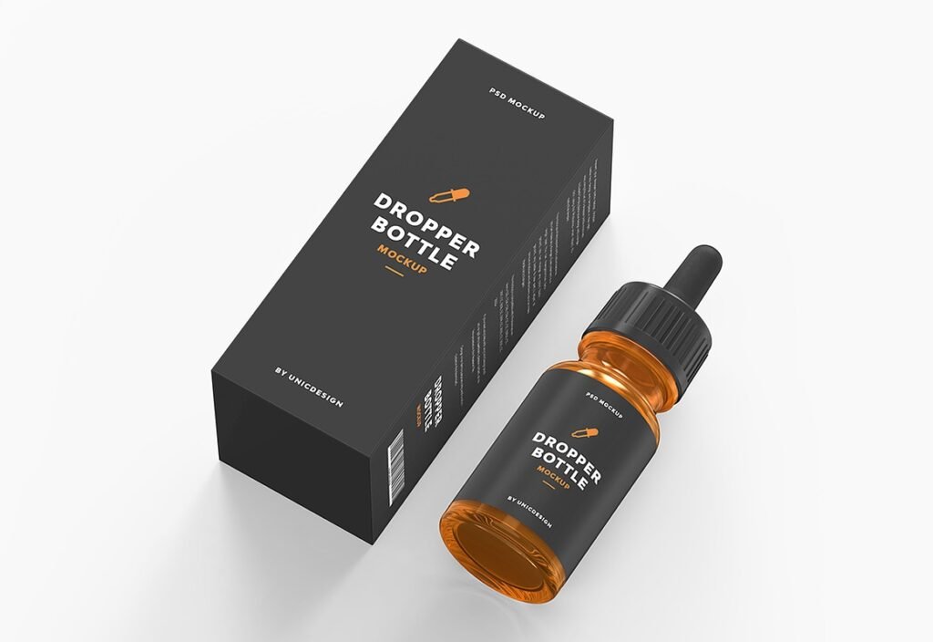  Dropper Bottle Mockup Showcase Your Products Beautifully