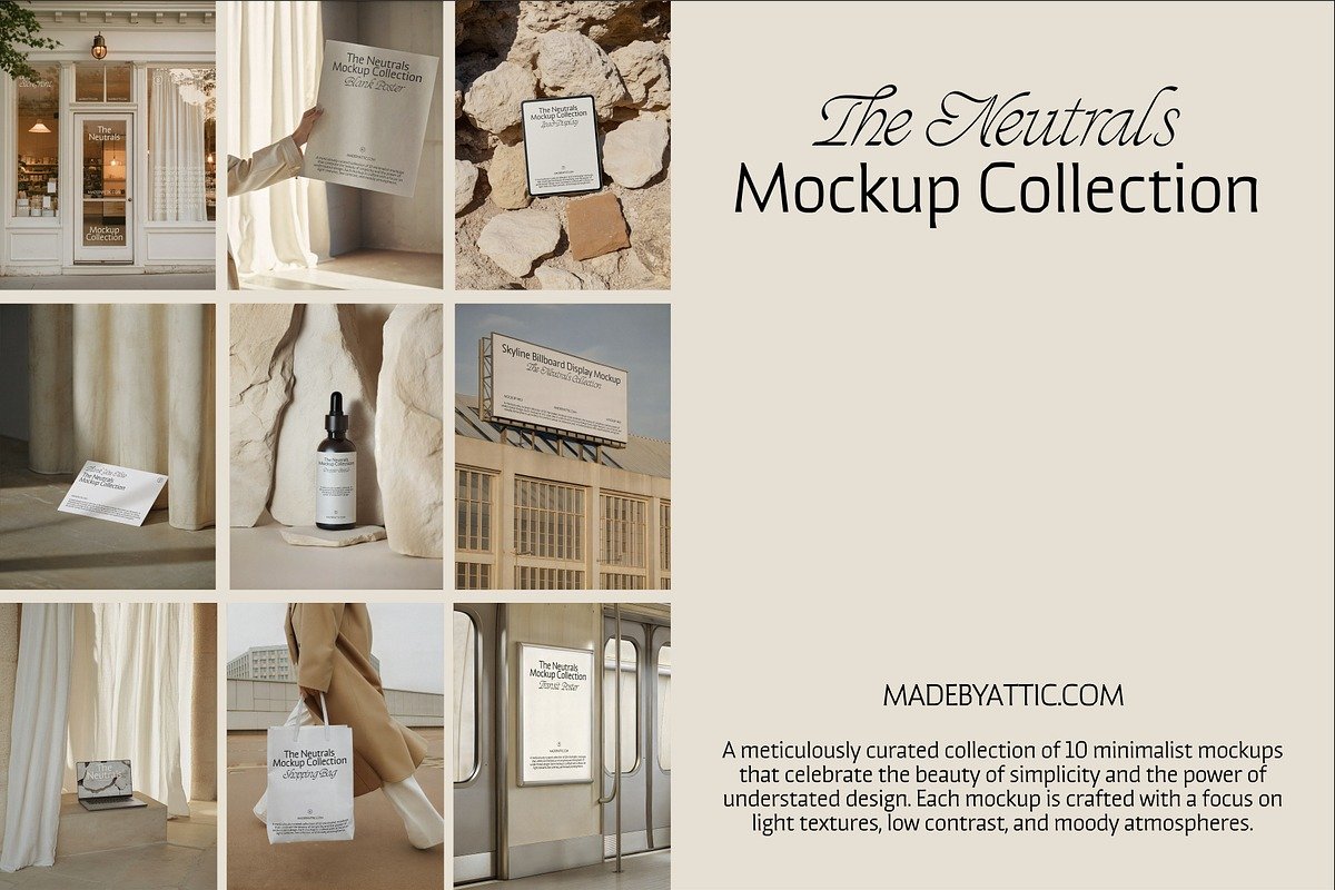 The Neutrals Mockup