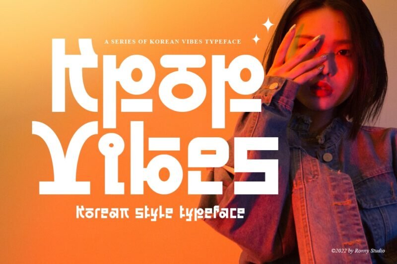 Kpop Vibes Korean Font