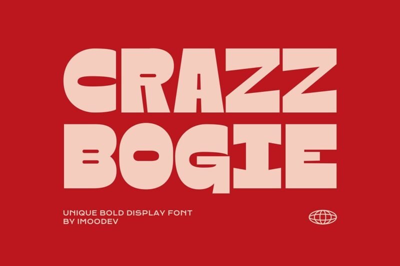 Crazy Bogie Bold Font
