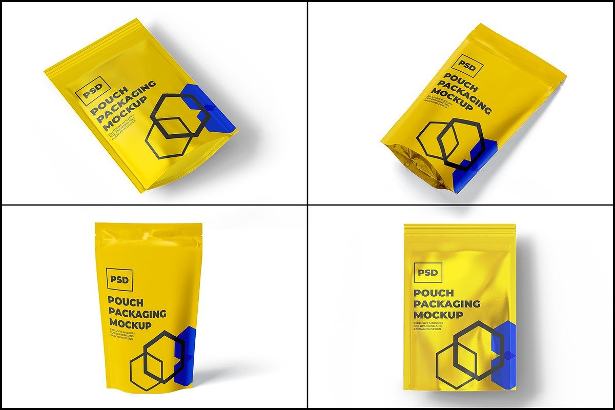 Stand Up Pouch Mockup