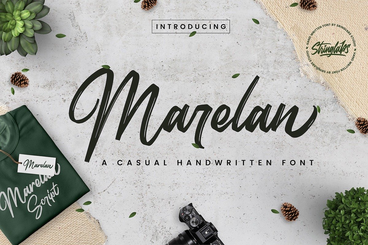 Marelan Handwritten Web Font