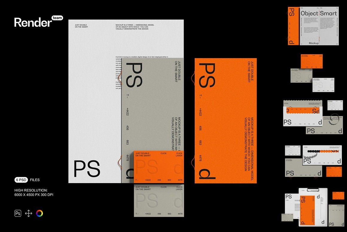 Brand Identity Mockup Images