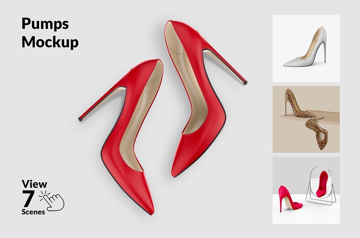 High Heels Mockup Images