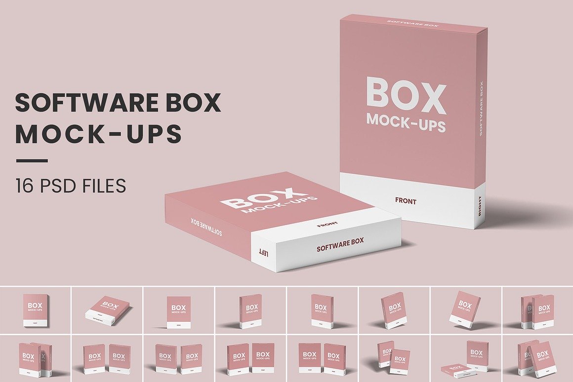 Software Captivating Mockup Images